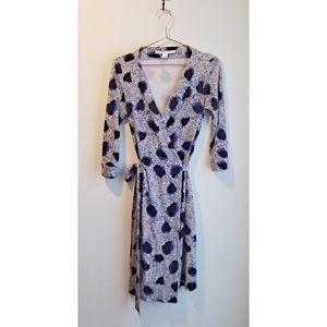 Diane Von Furstenberg Julian Silk Wrap Dress